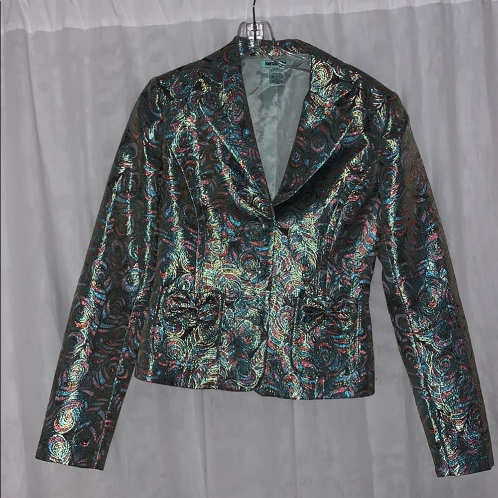 Kenzie girl metallic blazer (vintage)